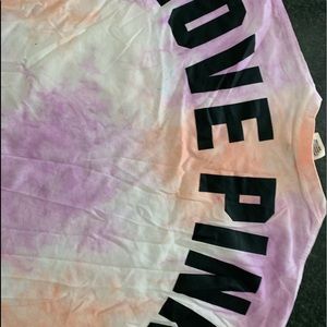 Victoria Secret PINK: tie dye long sleeve